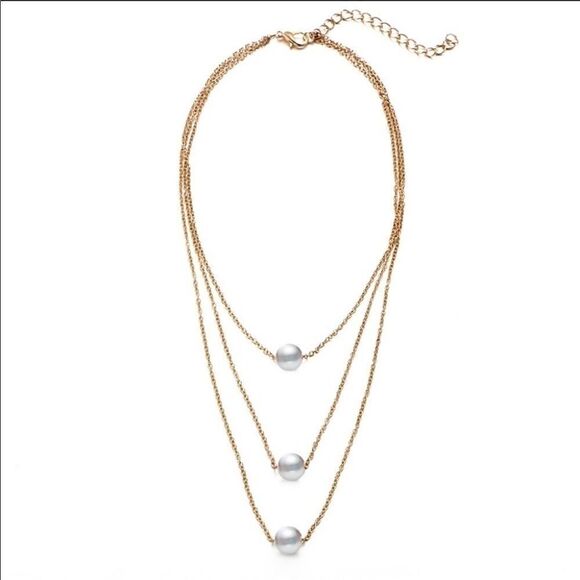 Multilayer Pearl Necklace Chic Versatile - Picture 6 of 10